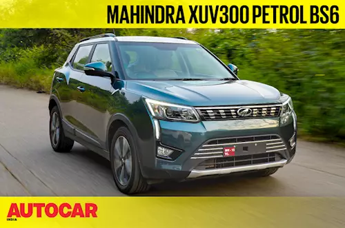 2020 Mahindra XUV300 BS6 petrol video review