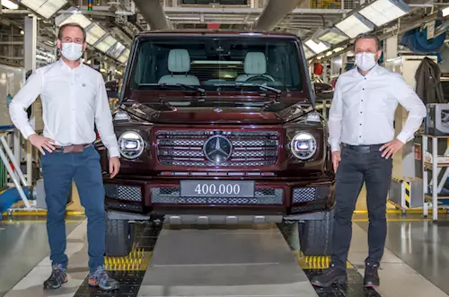 Mercedes-Benz G-class SUV reaches 4 lakh-unit production ...