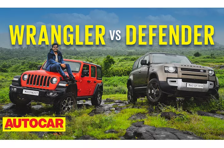 Jeep Wrangler vs Land Rover Defender comparison video