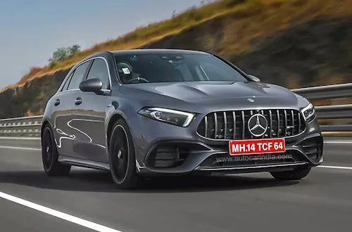 Mercedes-AMG A45 S review, track drive