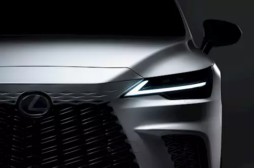 Next gen Lexus RX SUV teased, debut on June 1