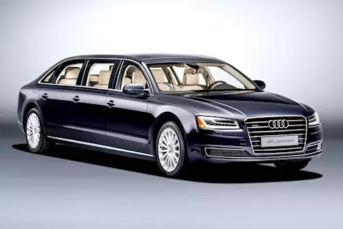 Audi A8 L extended photo gallery