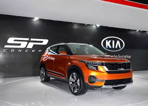 Kia SP SUV concept image gallery