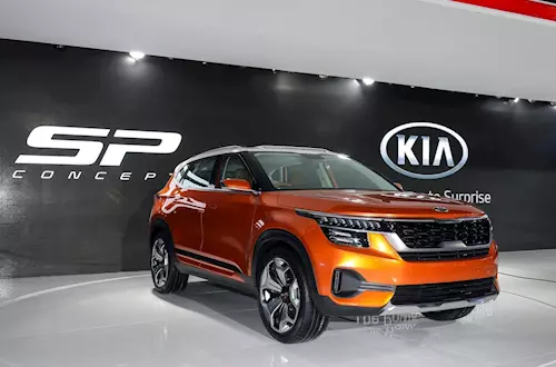 Kia SP SUV concept image gallery