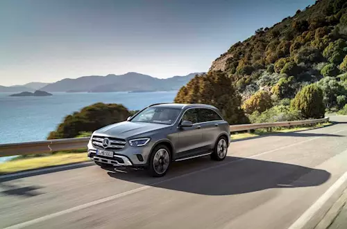 Mercedes-Benz GLC facelift image gallery
