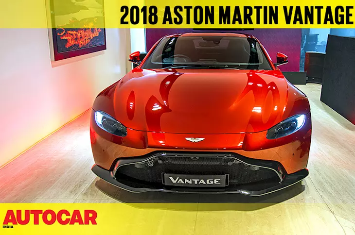 2018 Aston Martin Vantage first look video