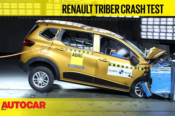 Watch Renault Triber Global NCAP crash test video