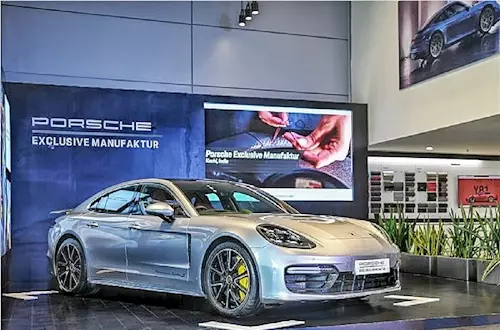 Porsche India Exclusive Manufaktur showcases personalisat...