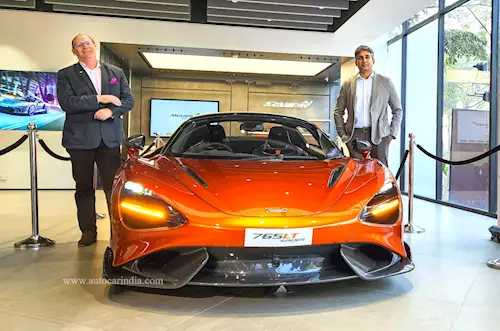 McLaren inaugurates first India showroom in Mumbai