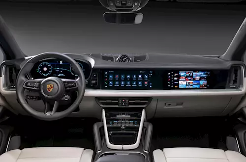 Porsche Cayenne facelift interior revealed ahead of globa...