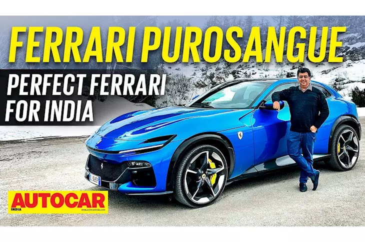 Ferrari Purosangue video review 