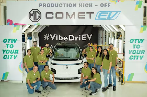 MG Comet India production begins ahead of April 19 debut