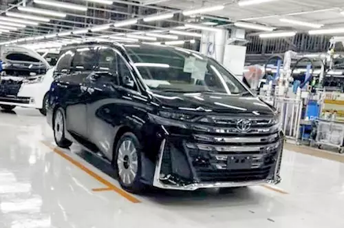 Next-gen Toyota Vellfire leaked ahead of global debut