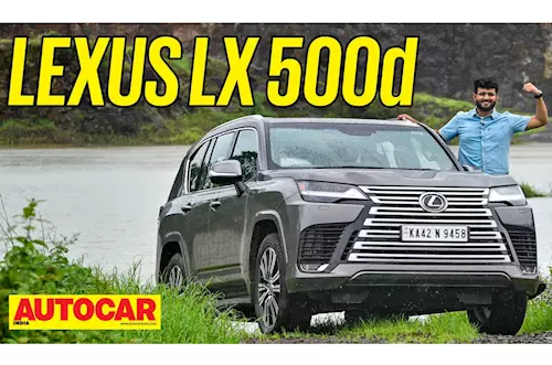 Lexus LX 500d video review