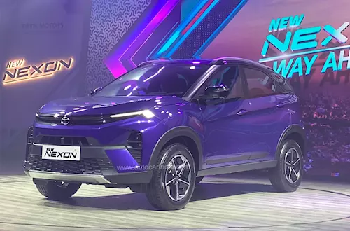 Tata Nexon facelift revealed