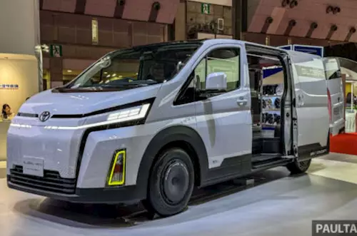 Toyota Hiace EV concept debuts at Tokyo Motor Show