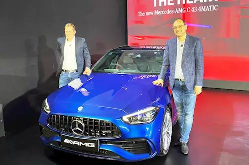 2024 Mercedes-AMG C 43 launched at Rs 98 lakh