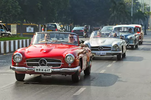 Mercedes Benz Classic Car Rally 2023: Route map and spect...