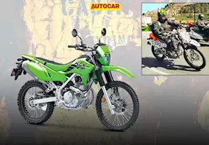 Made-in-India road-legal Kawasaki KLX 230 S spotted testing