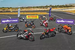 Autocar track day: India&#39;s best riding bikes 2024
