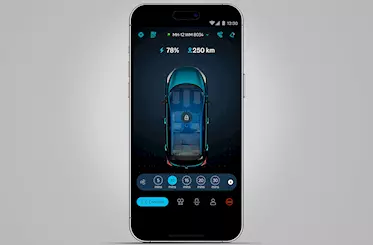 Tata Tiago EV smartphone connectivity  