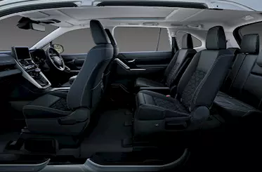 Toyota Innova Hycross seating layout