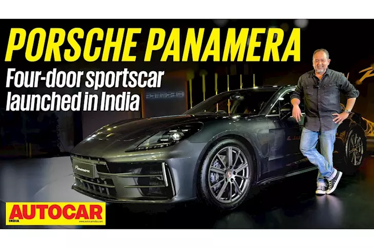 New Porsche Panamera India walkaround video