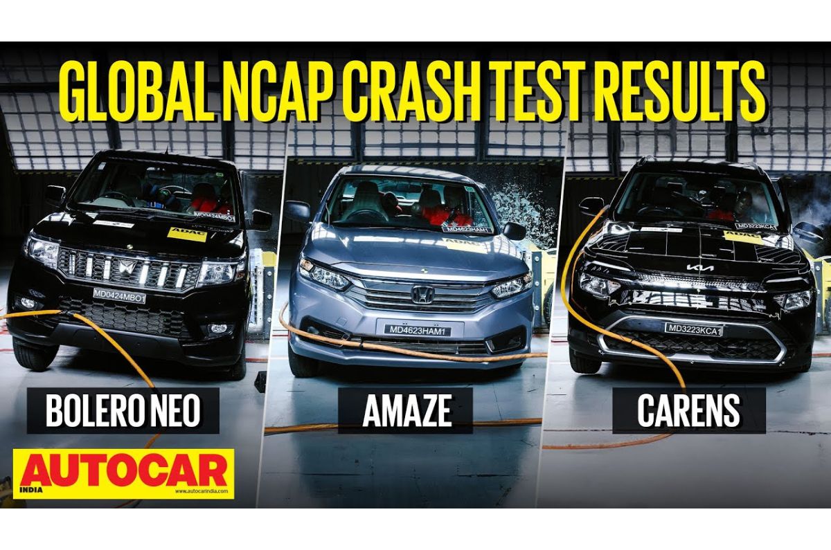 Mahindra Bolero Neo, Kia Carens, Honda Amaze, safety, Global NCAP ...