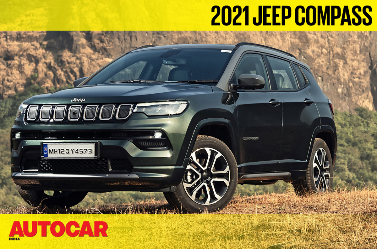 2021 Jeep Compass Facelift First Look Video Autocar India