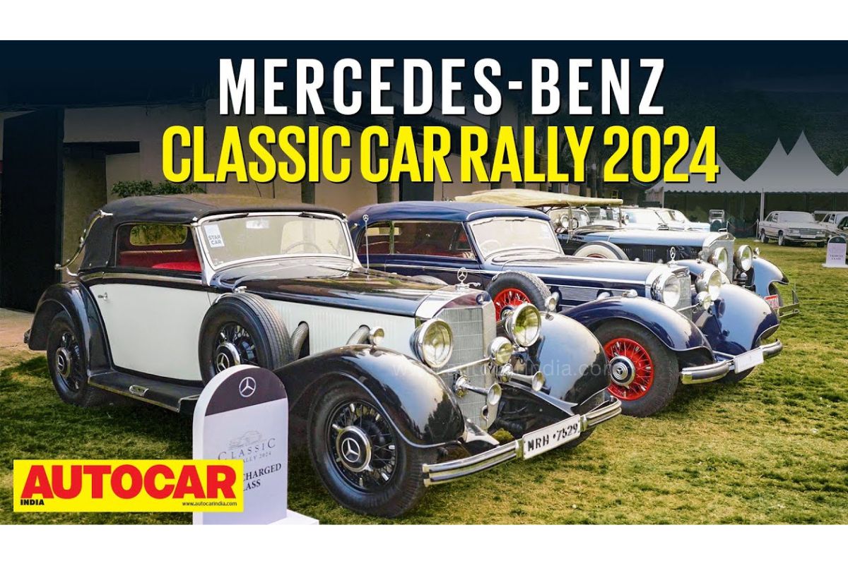 Mercedes Benz Classic Car Rally In Mumbai, Vintage And Classic Cars 