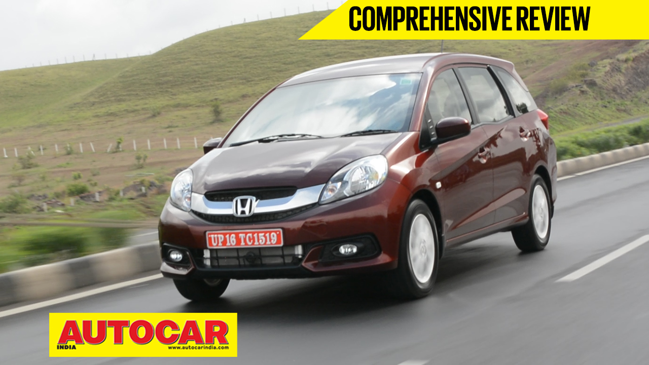 Honda Mobilio  India video review Autocar India