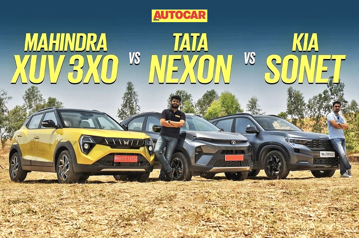 Mahindra XUV300, XUV 3XO vs Tata Nexon vs Kia Sonet features, price ...