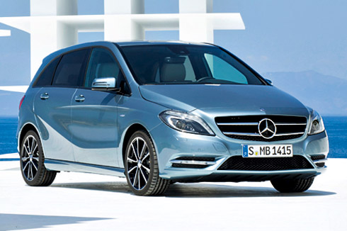 New Merc B-class official images