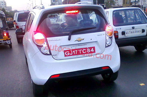 Chevrolet Beat Diesel spy pictures