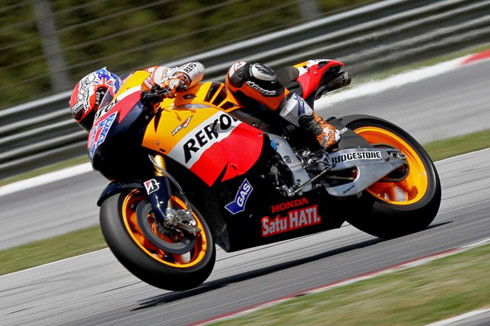 Stoner ends test on top