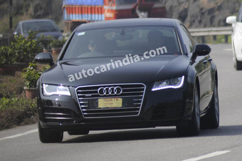 SCOOP! Audi A7 spotted in India - Autocar India