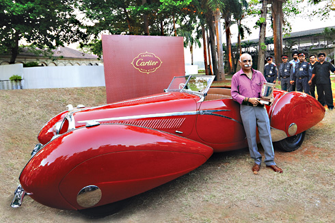 Cartier Concours d’Elegance showtime