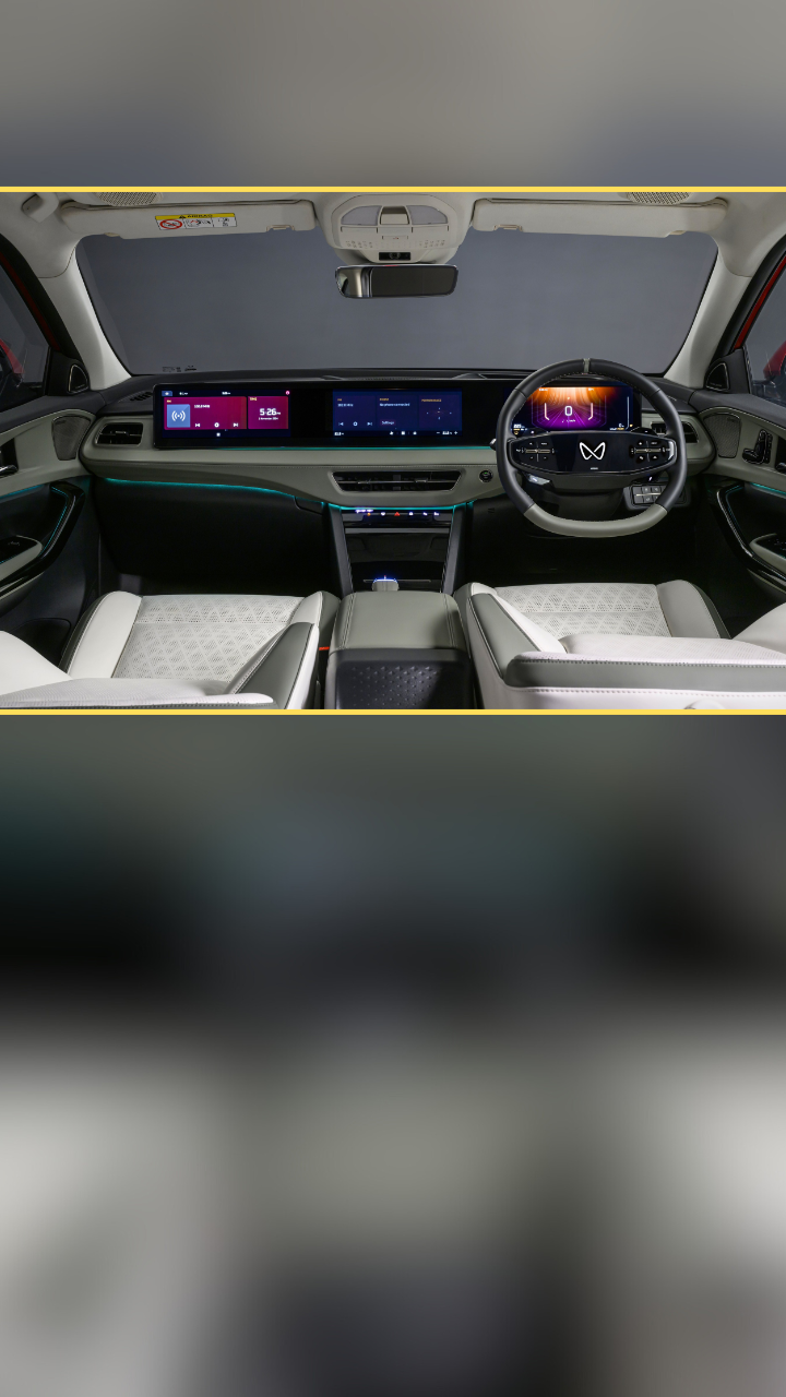 Mahindra XEV 9e interior highlights