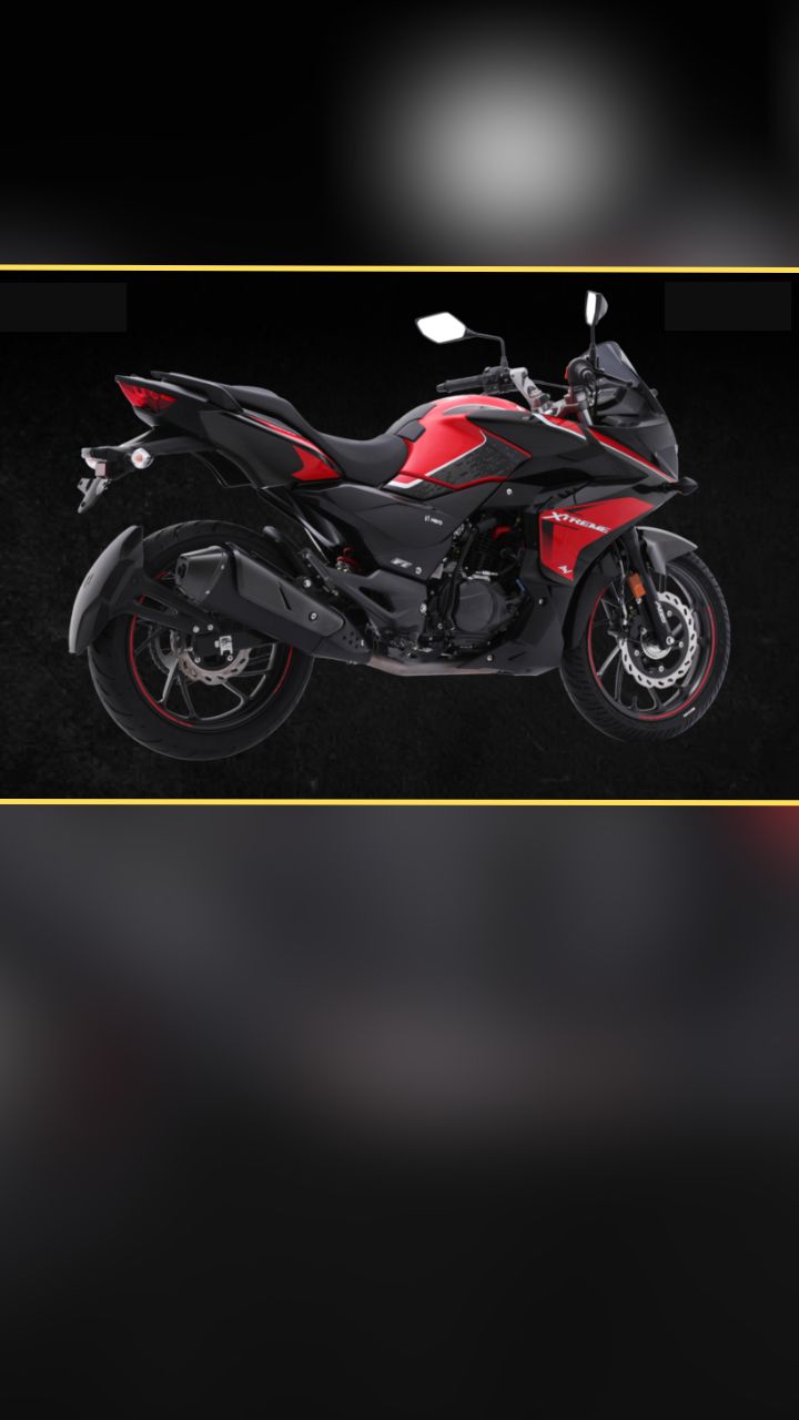 Hero xtreme best sale 200s black images