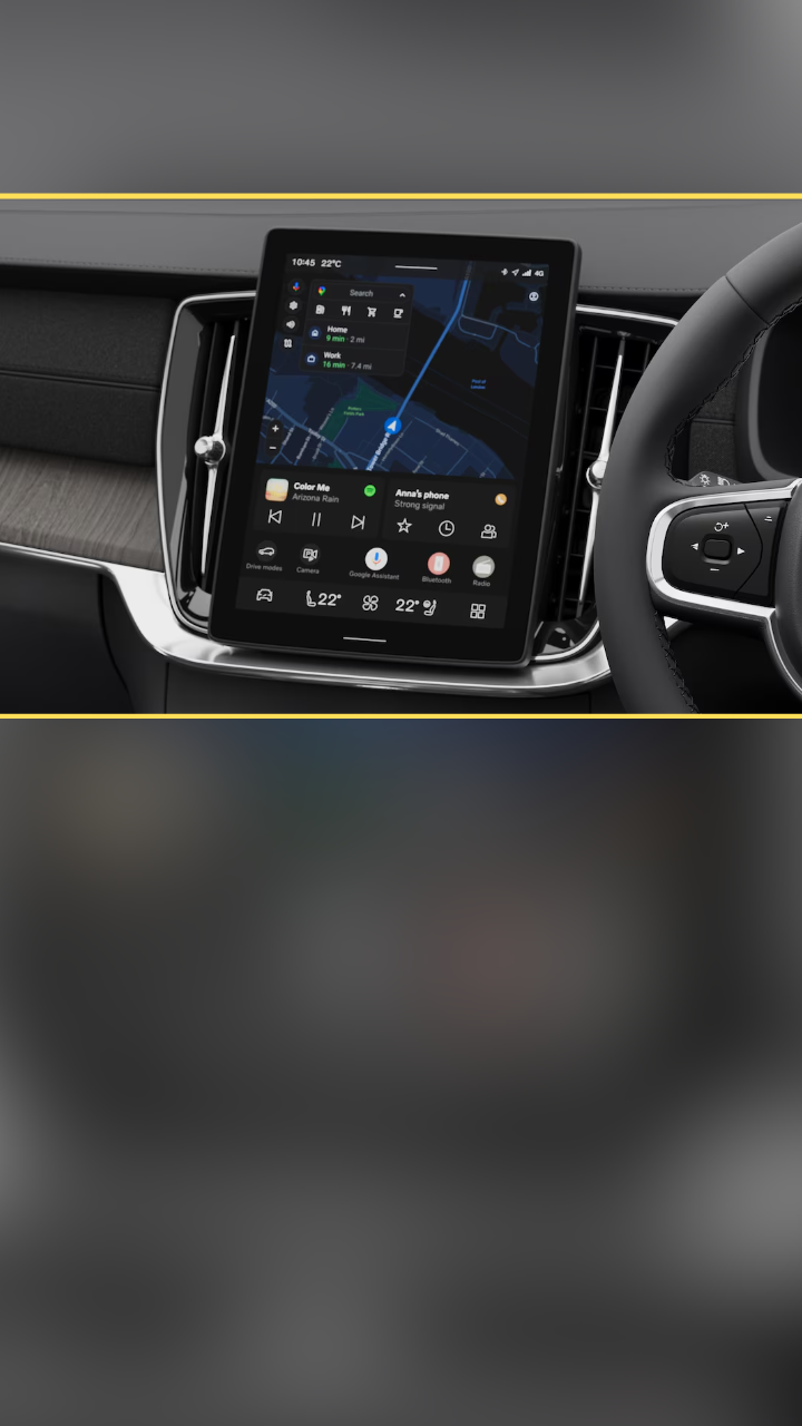 Volvo XC90 facelift New touchscreen