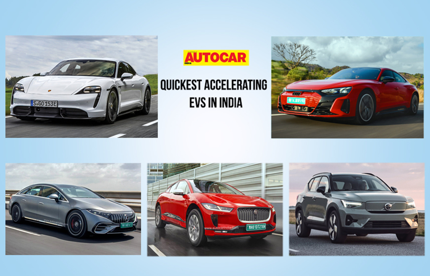 10 quickest EVs in India | Autocar India