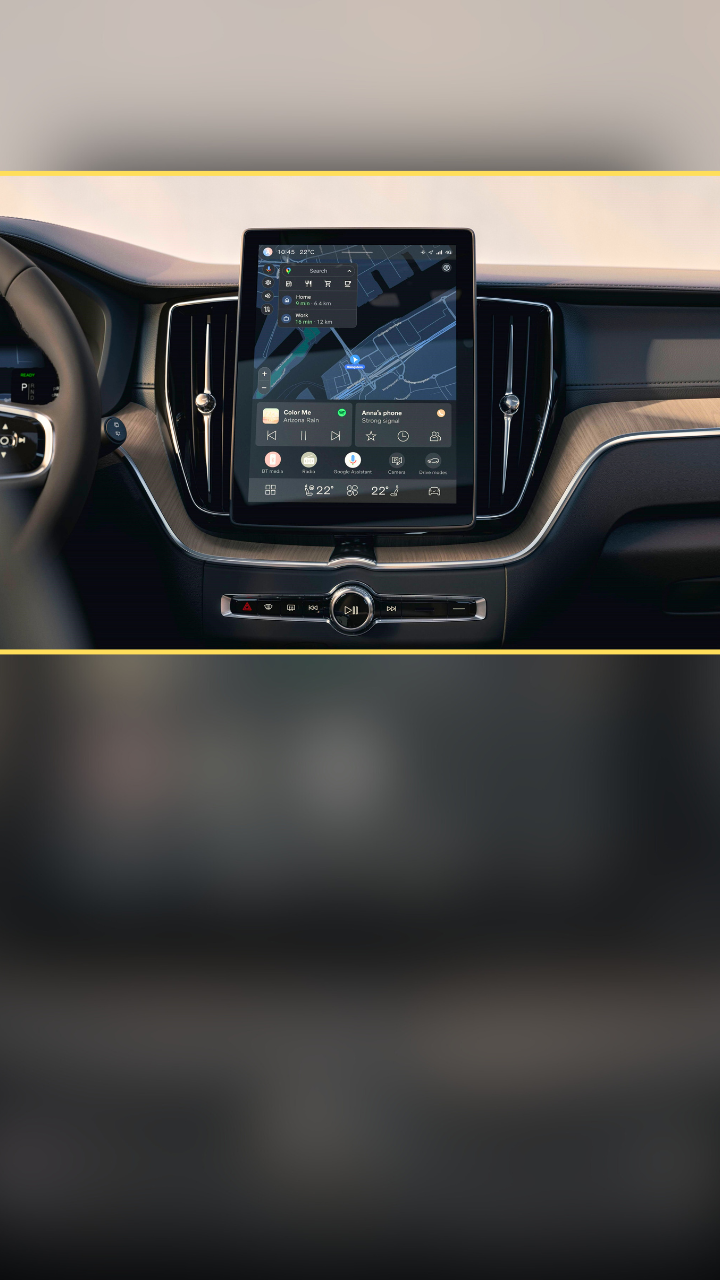 Volvo XC60 facelift touchscreen