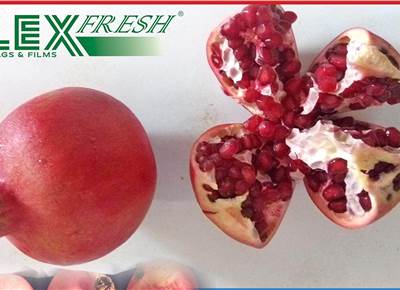 Uflex’s Flexfresh liner bag gets accreditation for pomegranates