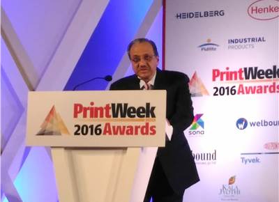 Spotlight: Ramesh Kejriwal, chairman, Parksons Packaging, the PrintWeek India Printing Company of the Year 2016