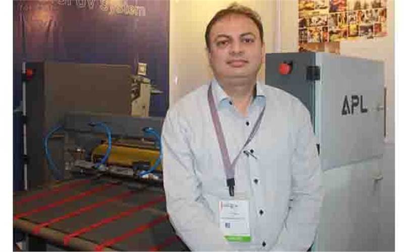 Faridabad-based manufacturer of print enhancement equipment, APL Machinery, launched a digital UV coating and curing machine at Media Expo New Delhi and sold four