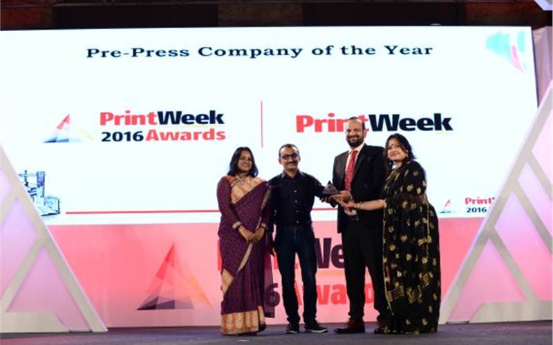 Creative Graphics, the Noida-based firm is the Pre-Press Company of the Year 2016