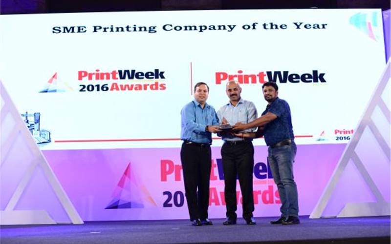 Brilliant Printers, the Bengaluru-based company wins this year’s SME Printer of the Year Award
