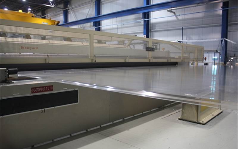 The US plant houses an 8.7 metre BOPET film line that runs at 500 metres per minute