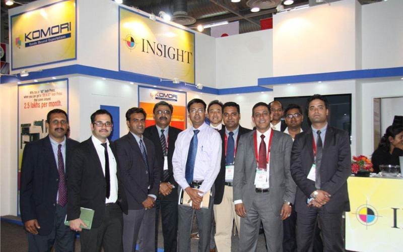 Ajay Aggarwal (c) with the Insight team