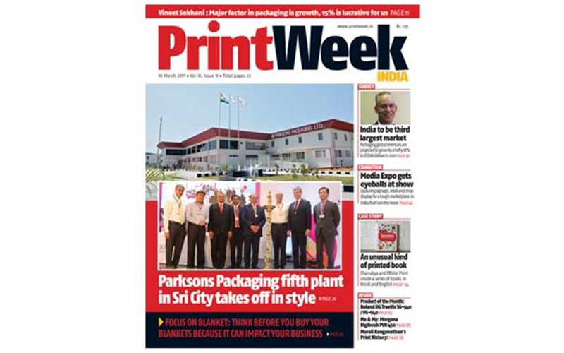 Have you received the March issue of PrintWeek?